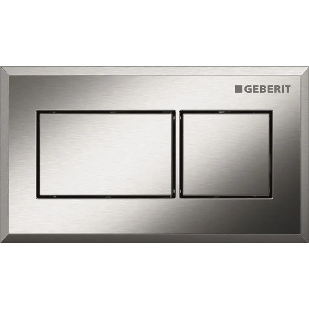 Geberit 116.051.KT.1 Spolknapp Vit/Krom