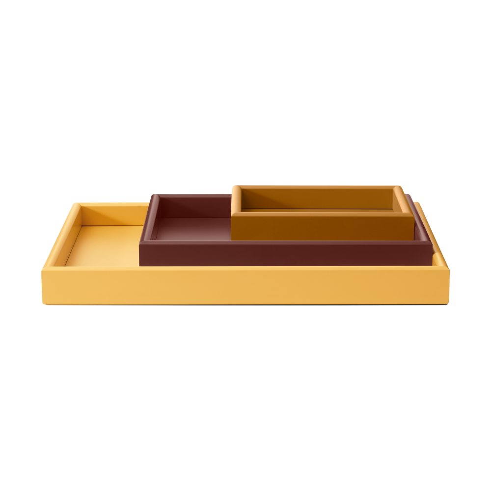 Arrange brickset 3 delar, Amber-masala-acacia