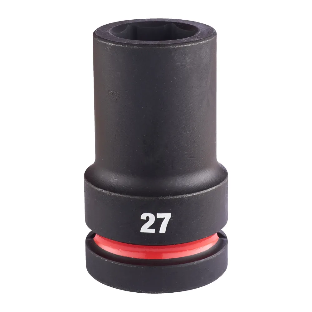 Milwaukee 4932480424 Krafthylsa 1", SHOCKWAVE, djup 27 mm