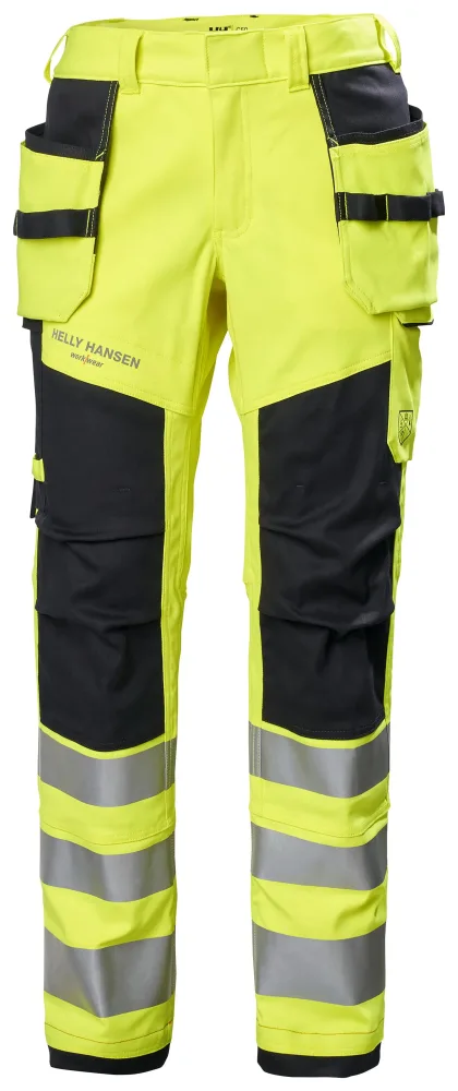 Helly Hansen Workwear Fyre Arbetsbyxa svart/Hi-Vis gul Storlek D96