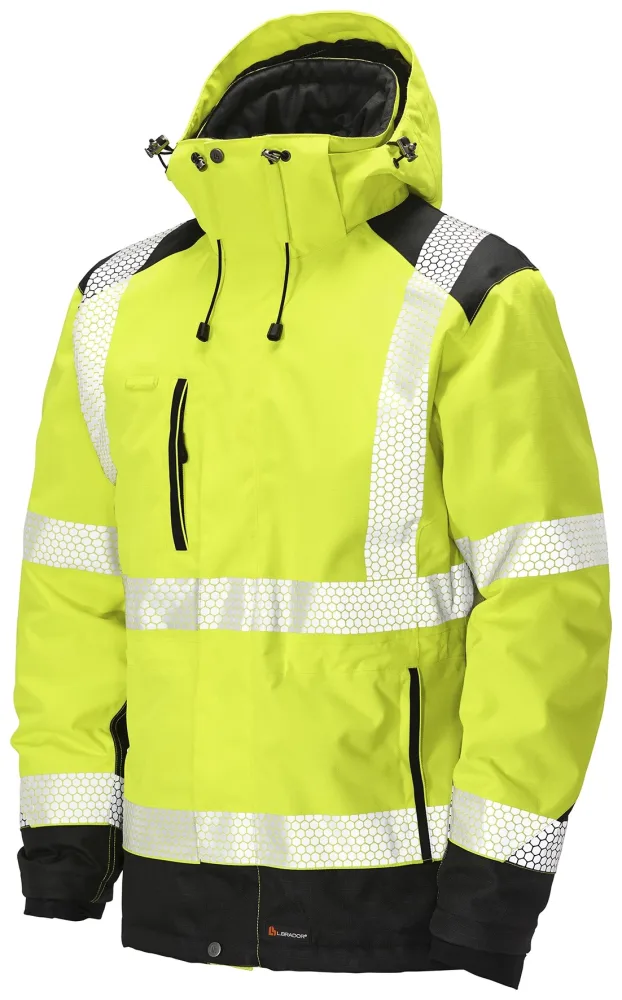 L.Brador 430P Vinterjacka hi-vis gul, klass 3 Hi-vis gul