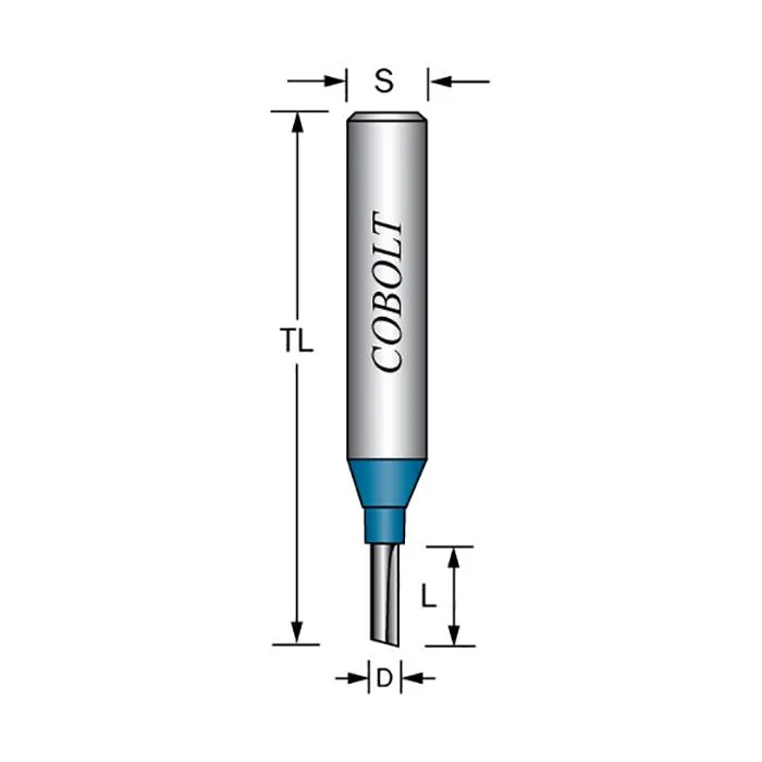 Cobolt 203-013 Notfräs med bottenskär
