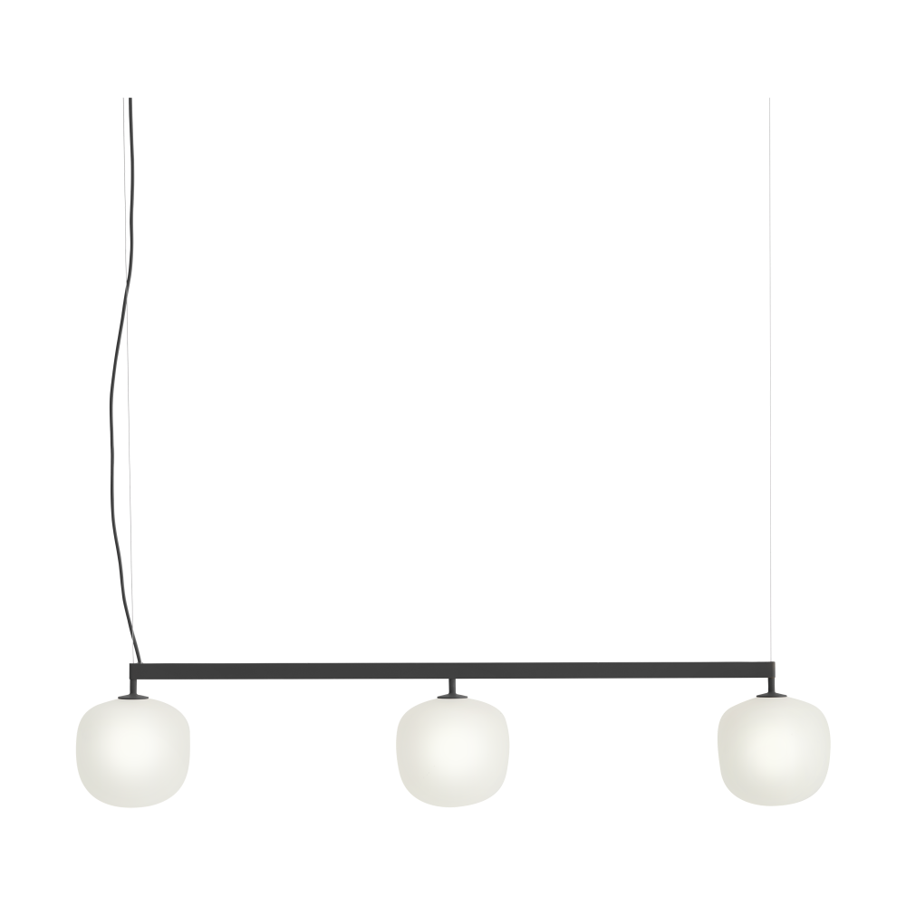 Rime Rail Lamp pendel, Black