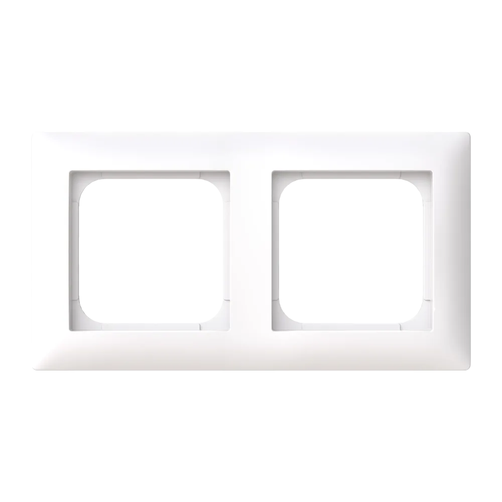 ABB Saga 1722F85-916 Täckram 2-fack, 85 mm
