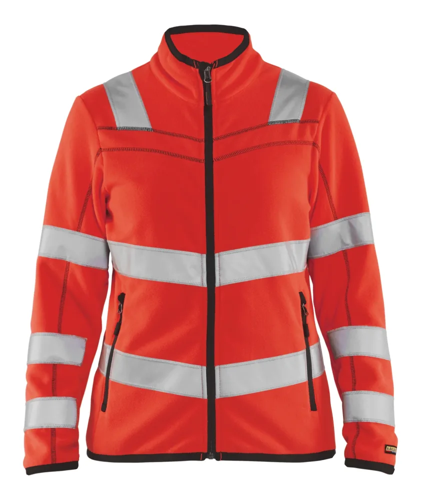 Blåkläder 496610105500S Fleecejacka röd, varsel S