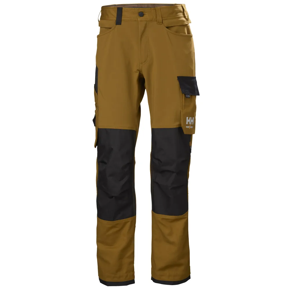 Helly Hansen Workwear Oxford 77395-759 Arbetsbyxa brun/mörkbrun D108