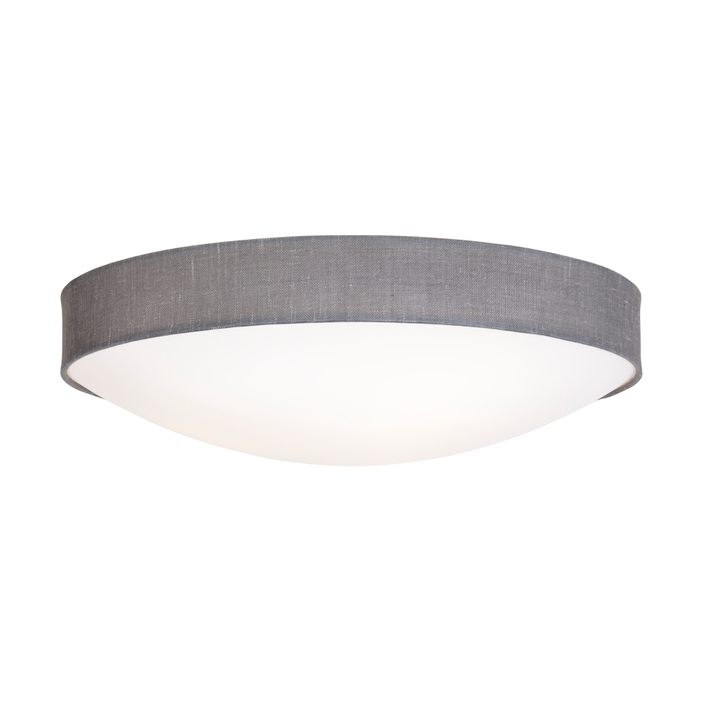 Kant plafond Ø45 cm, Grey-white