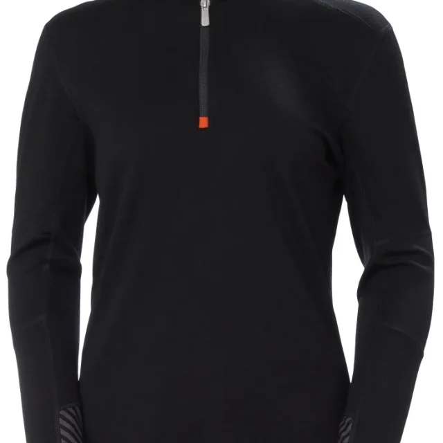 Helly Hansen Workwear Lifa Merino 75210_990 Underställströja svart, dam XXL