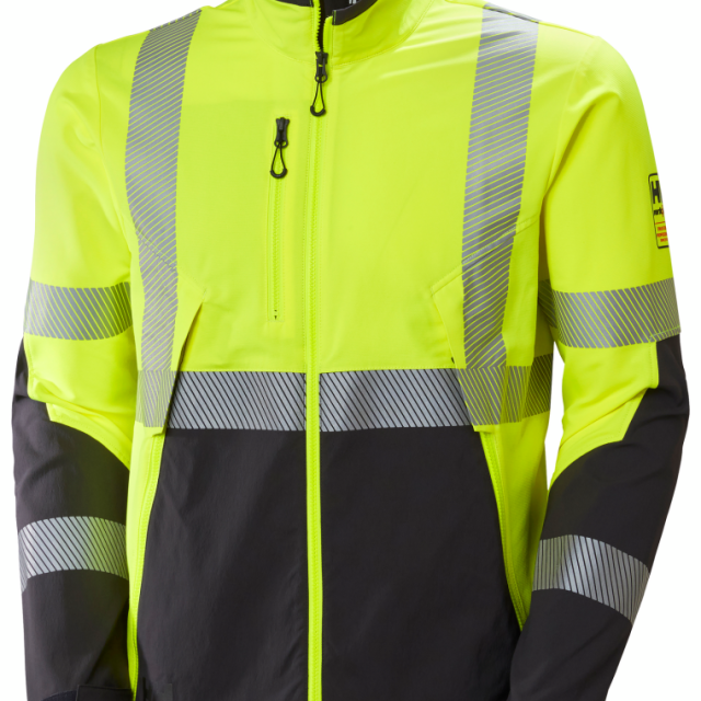 JACKA HELLY HANSEN 77203 KL2 VARSELGUL 3XL, ICU BRZ
