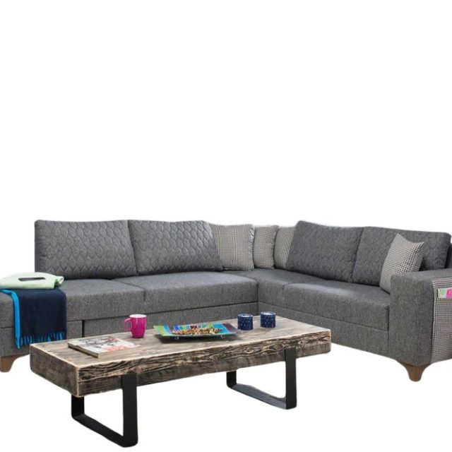 Loftia Hörnsoffa-bäddsoffa 230x90x150 cm