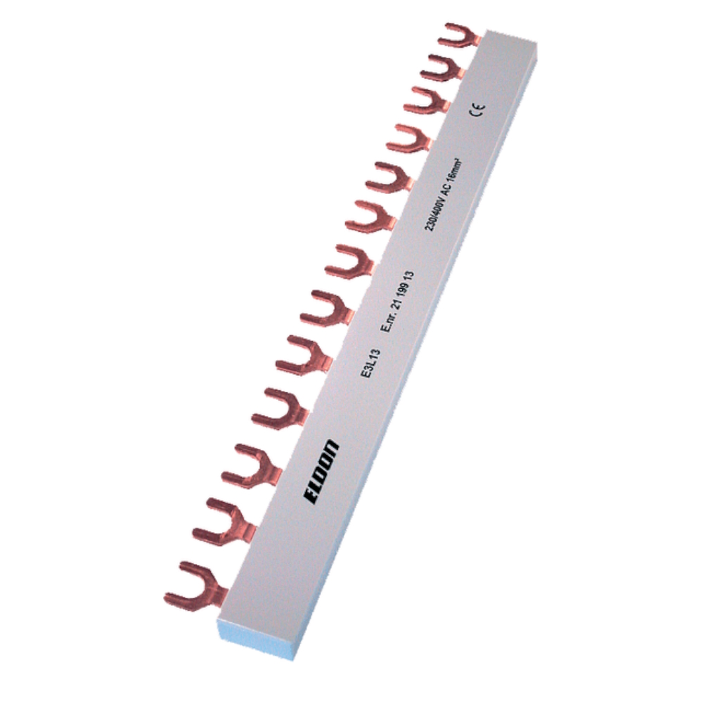 Fasskena 3-Fas Gaffelanslutning E3L 13-Moduler 16mm² Eldon Installation