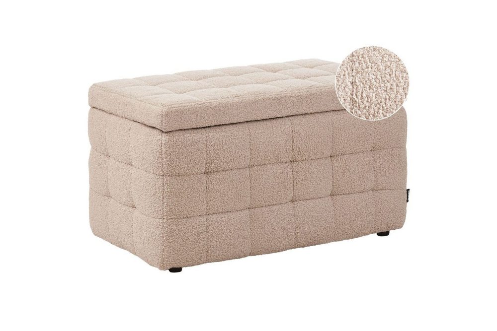 Fotpall Michigan Beige