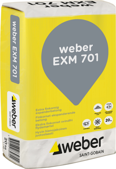 EXPANDERBRUK WEBER EXM 701 20KG