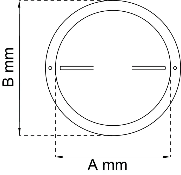 TALLRIKSVENTIL 80 125MM ALUM
