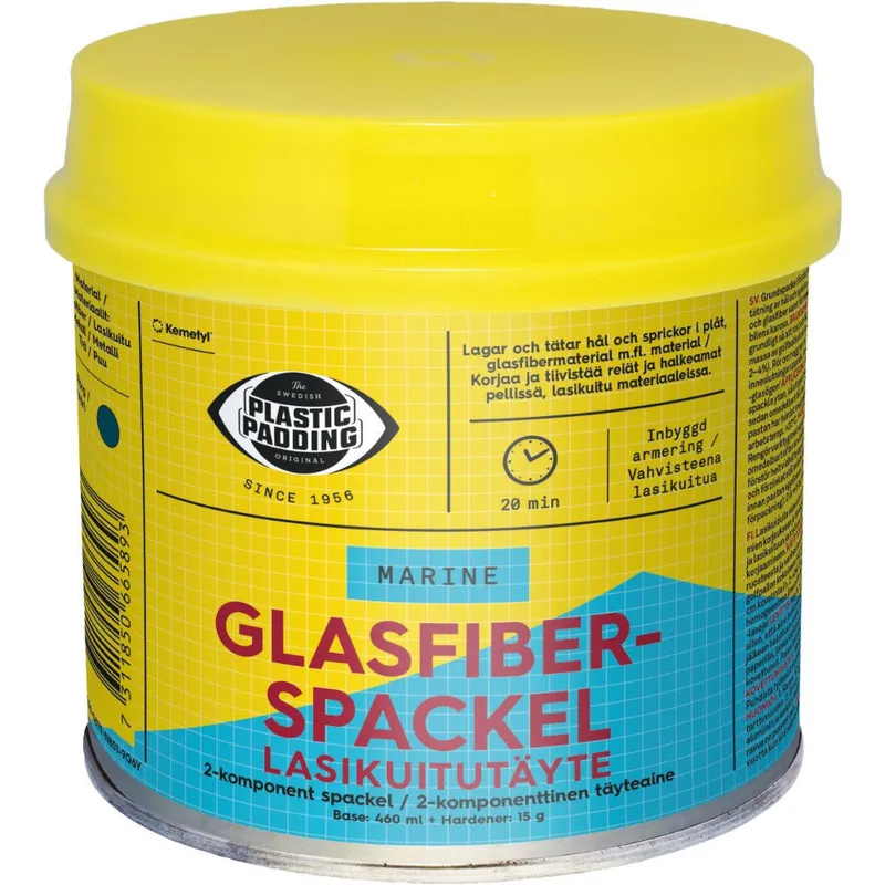 Plastic Padding Glasfiberspackel PP 460ml