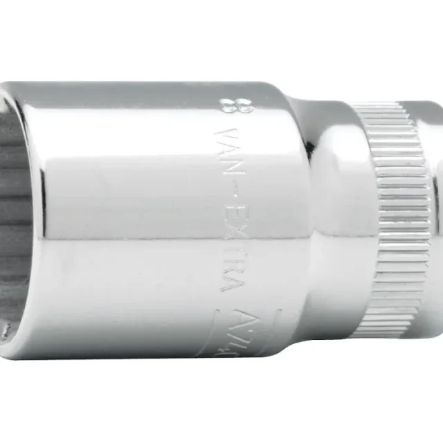 Bahco A7400DZ-7/16 Tolvkanthylsa 3/8", tum 7/16"