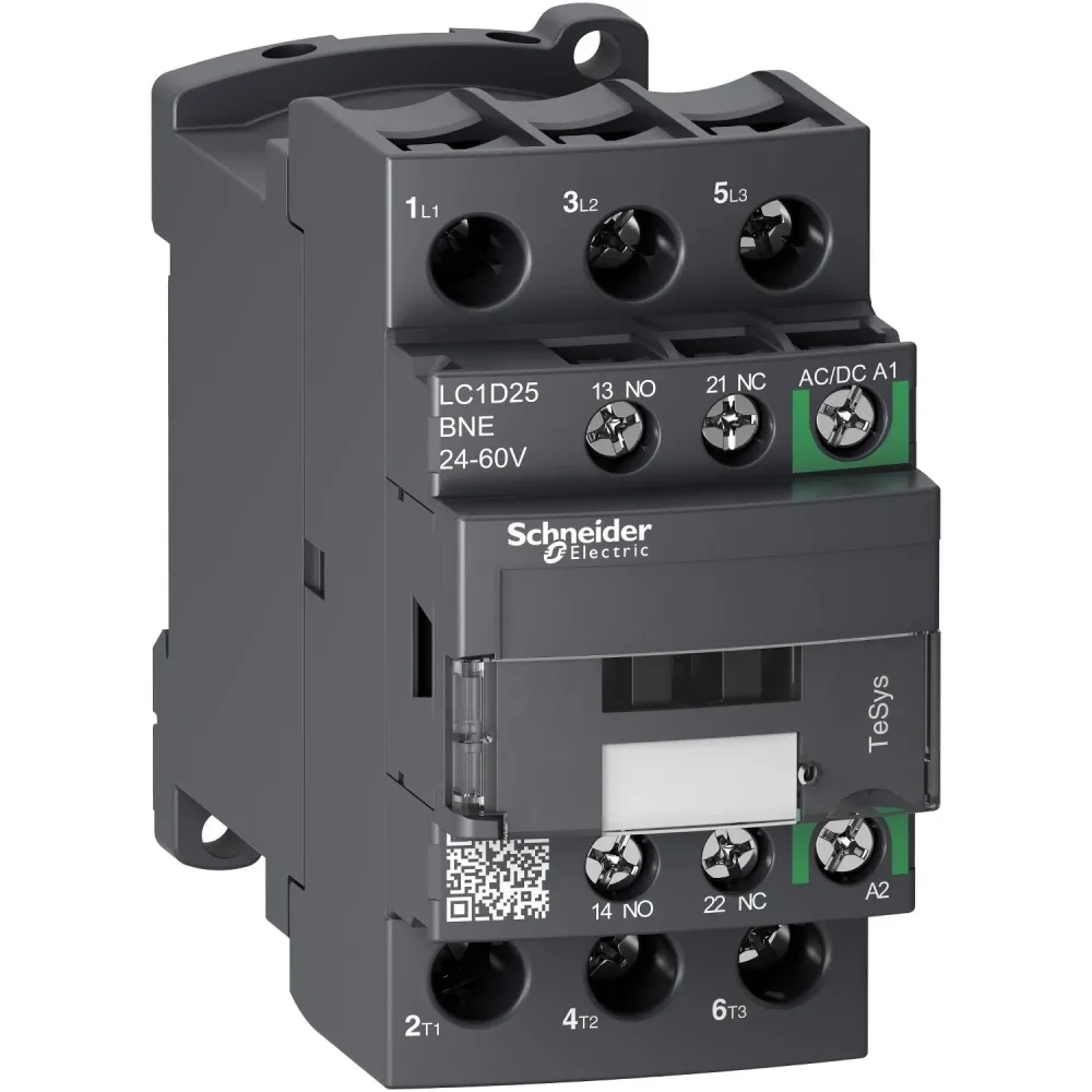 Schneider Electric LC1D25BNE Kontaktor 11 kW, 25 A 24-60 V