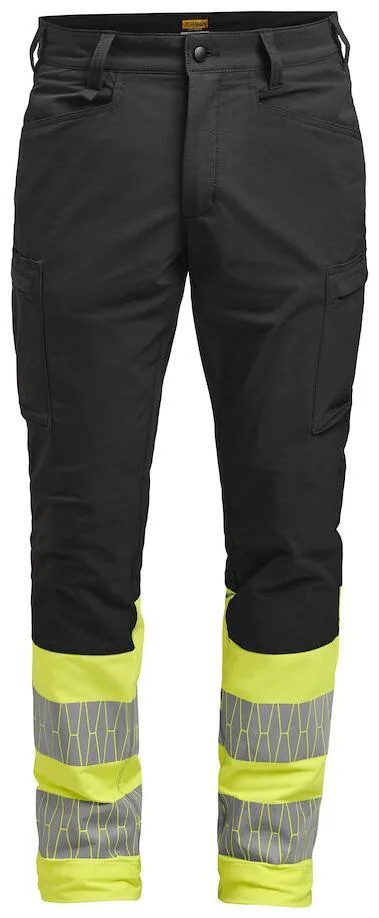 Jobman 2328 Servicebyxa gul, varsel C62