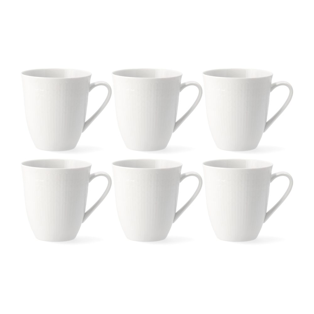 Swedish Grace mugg 50 cl, 6-pack snö (vit)