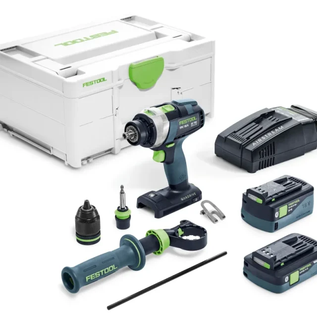 Festool TPC 18/4 5,2/4,0 I-Plus-SCA Skruvdragare med batteri och laddare