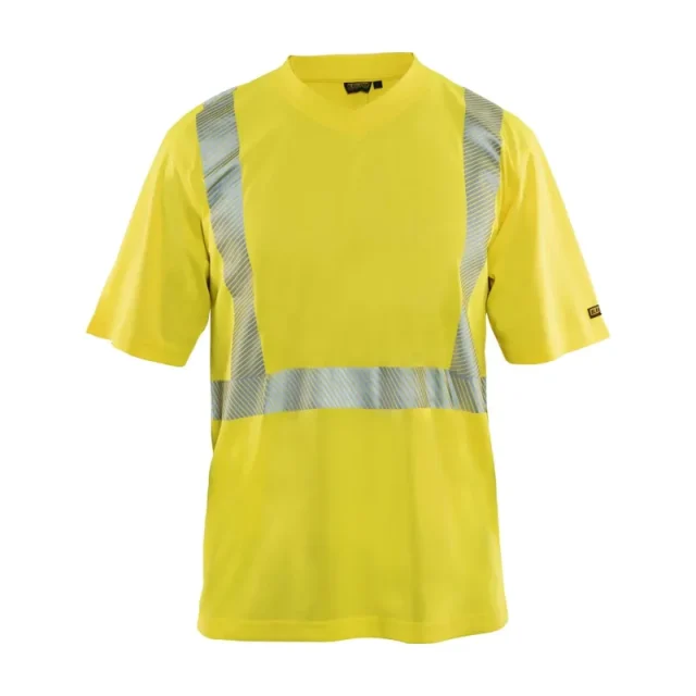 Blåkläder 338610133300S T-shirt varselgul, UV-skyddad Stl S