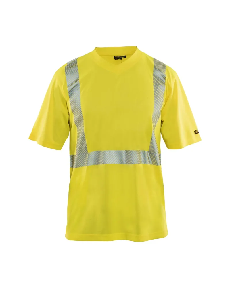 Blåkläder 338610133300S T-shirt varselgul, UV-skyddad Stl S