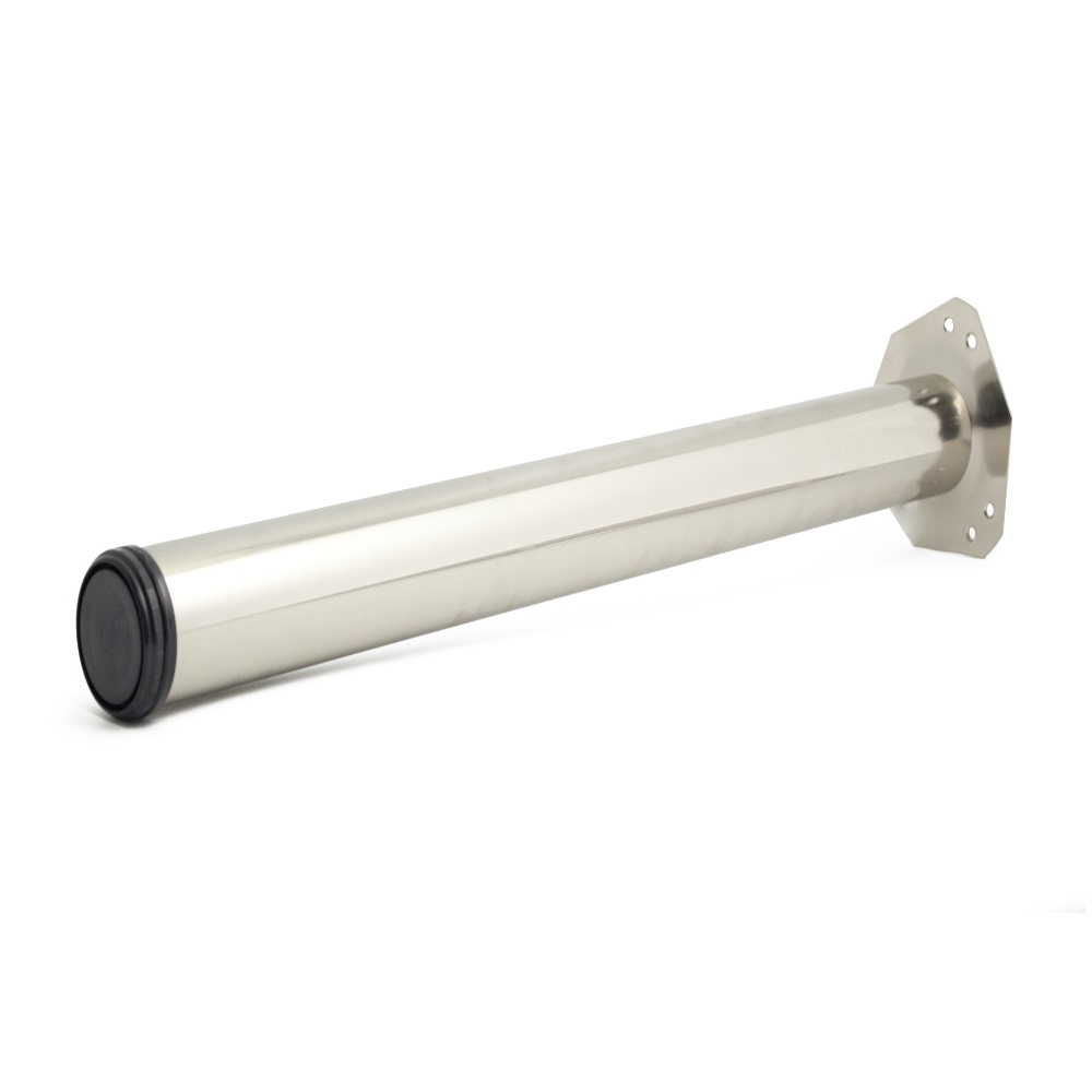 Bordsben 501, 60x1100mm Matt Nickel, Habo 14327
