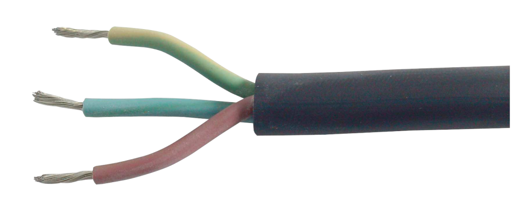KABEL BÅREBO RDOE 5G2,5 10M PP SVART