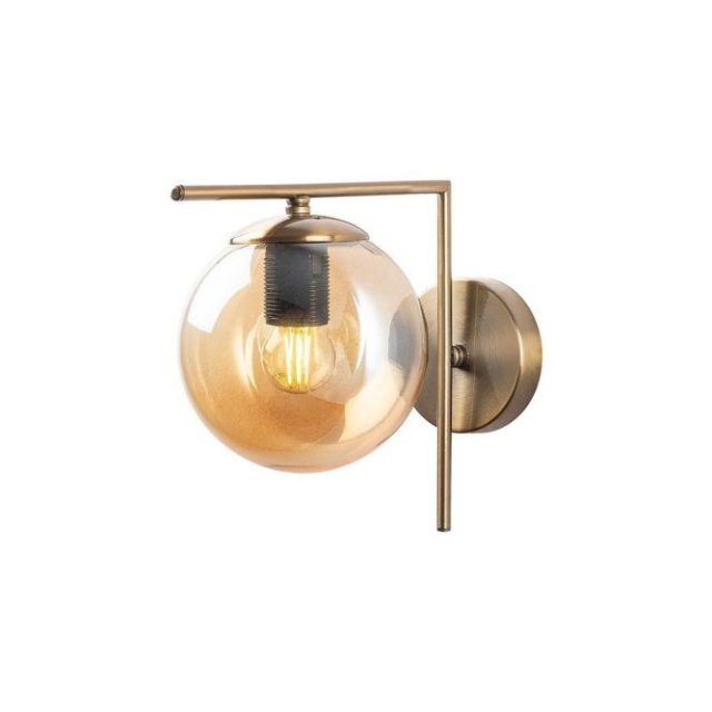 Vägglampa Olan Antik Transparent