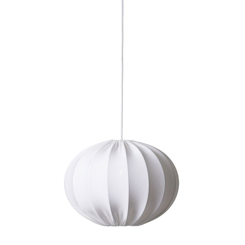 Boll taklampa 40 cm, vit