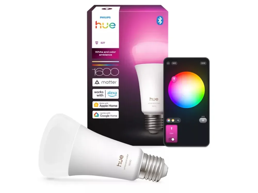 Philips Hue Huewca 929003853601 Ljuskälla E27, 11,8W, 1600 lm, RGBW