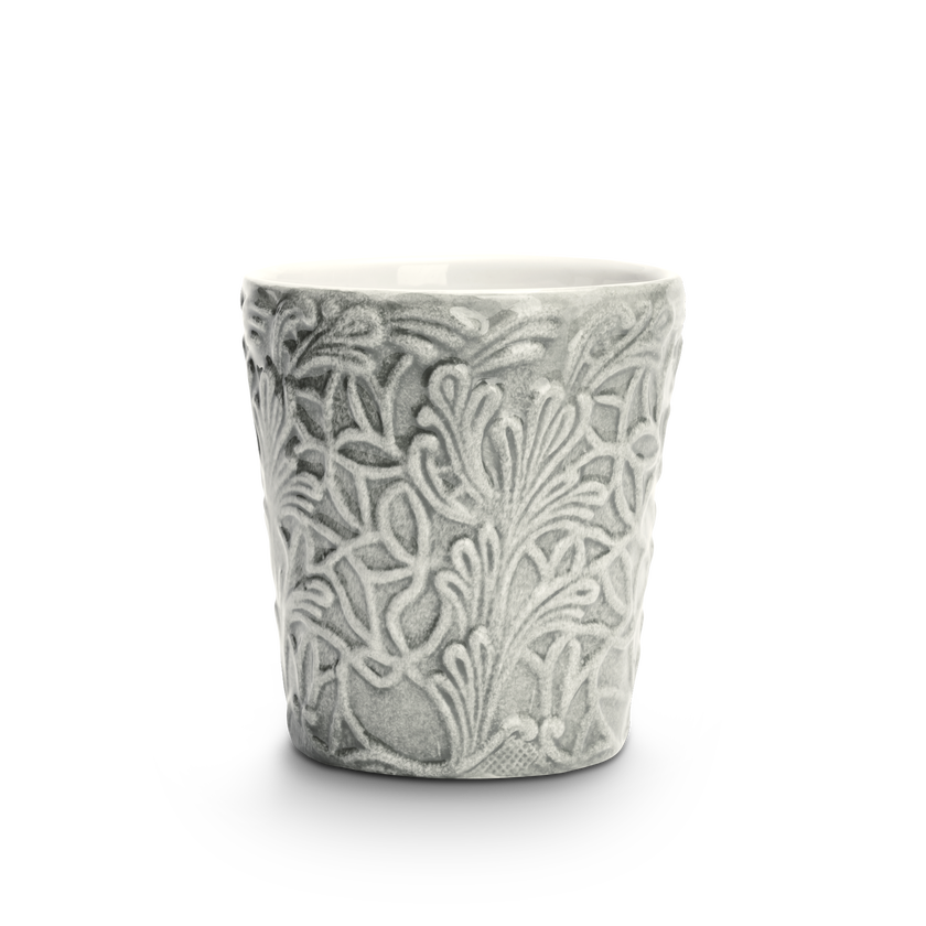 Lace Mugg 30 cl Grå