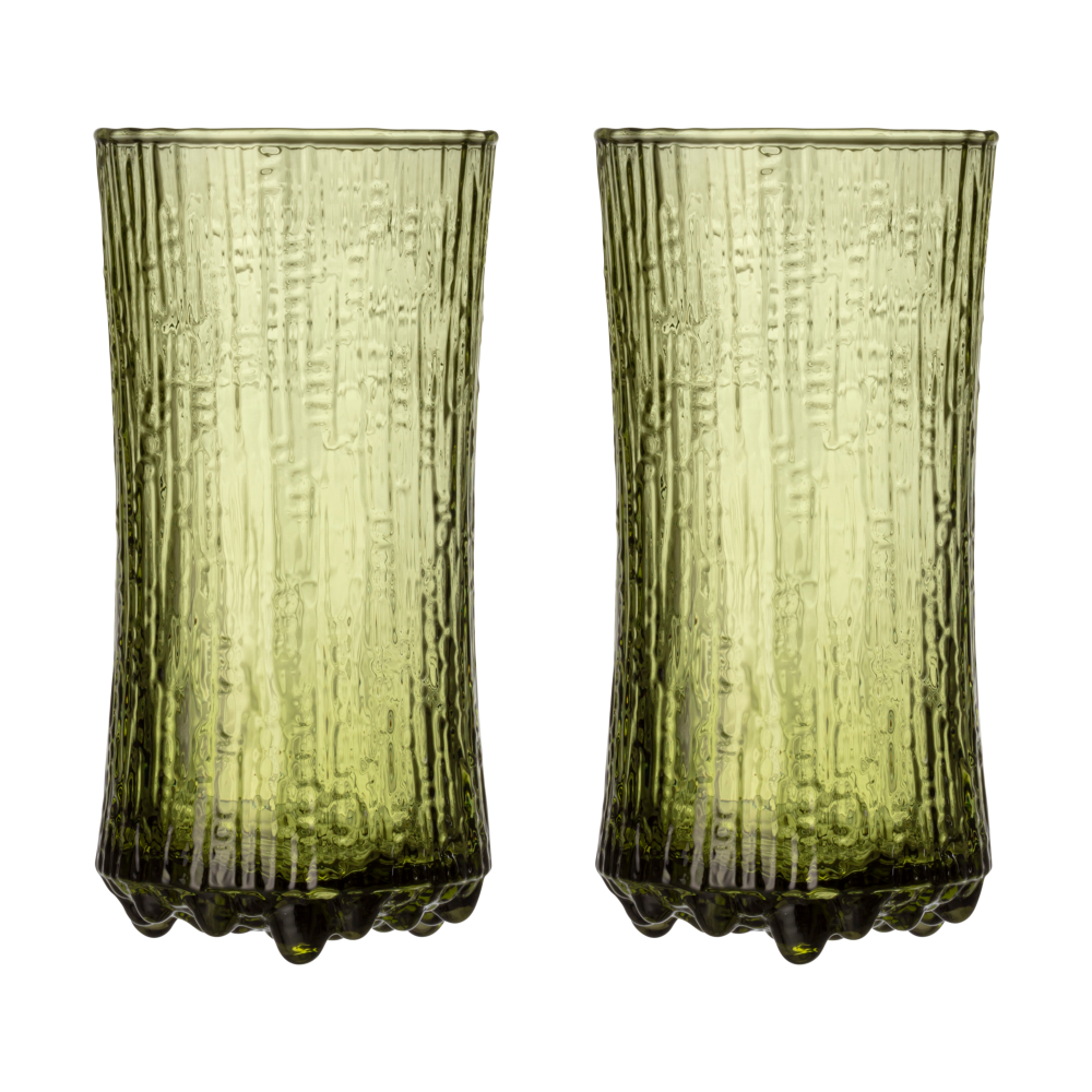 Ultima Thule champagneglas finsk sand 18 cl 2-pack, Grön