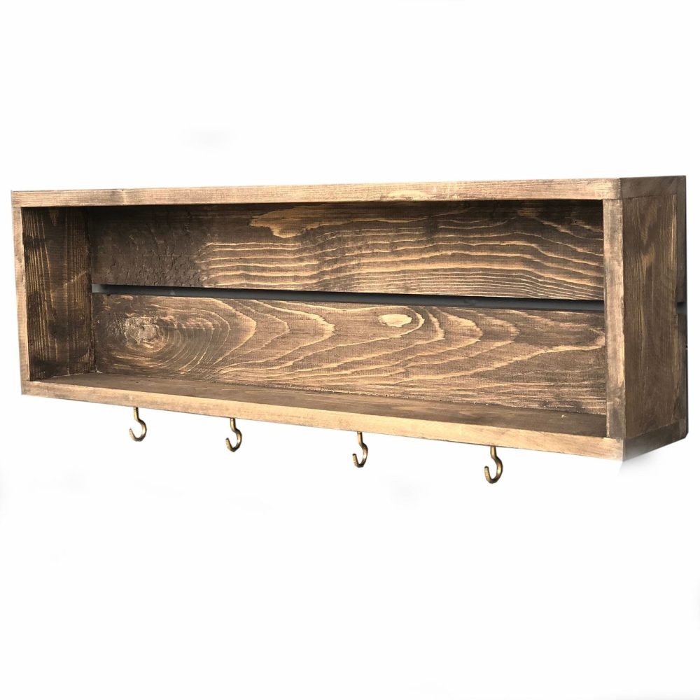 Orlind Dekorativ vägghylla 70x21x10 cm