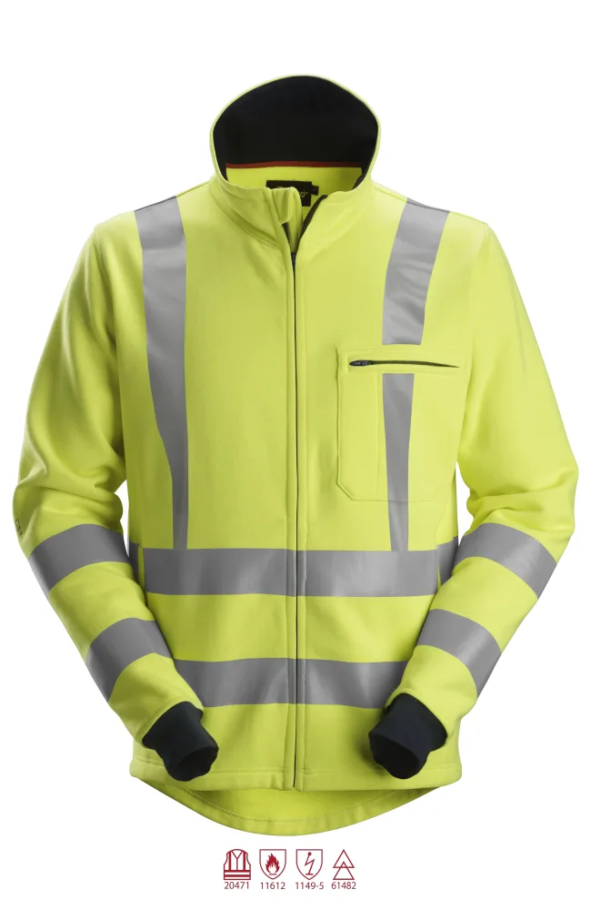 Snickers Workwear 2864 ProtecWork Jacka varsel, gul XS