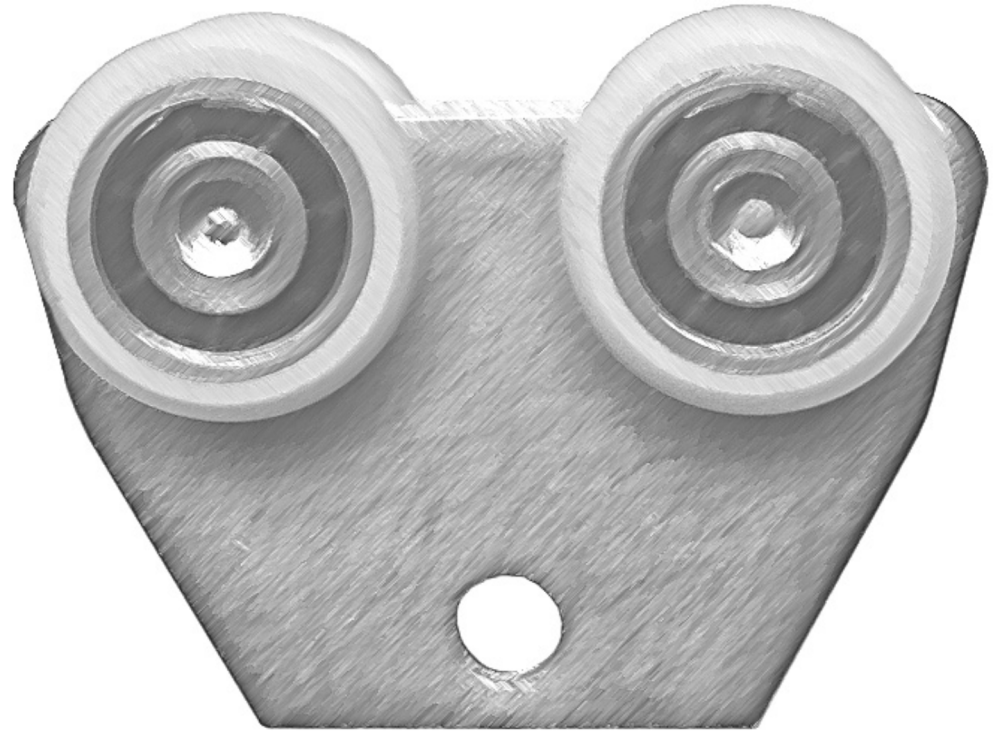 HÄNGRULLE UT KROK 4HJUL RP0754 HELAFORM