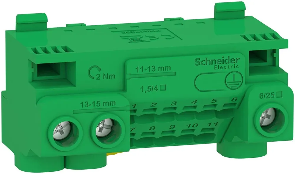 Schneider Electric Resi9 CX LGYT1E05 Jordplint 440 V 5 anslutningar - Bild 2