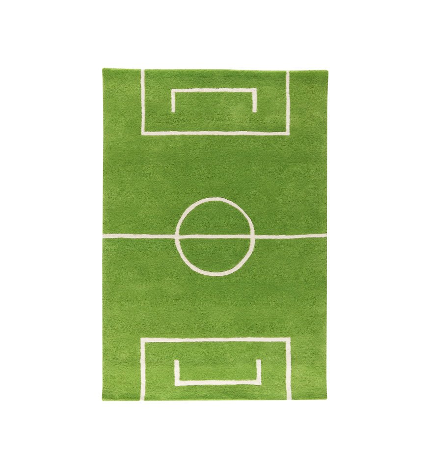 Football matta, grön 120 x 180 cm