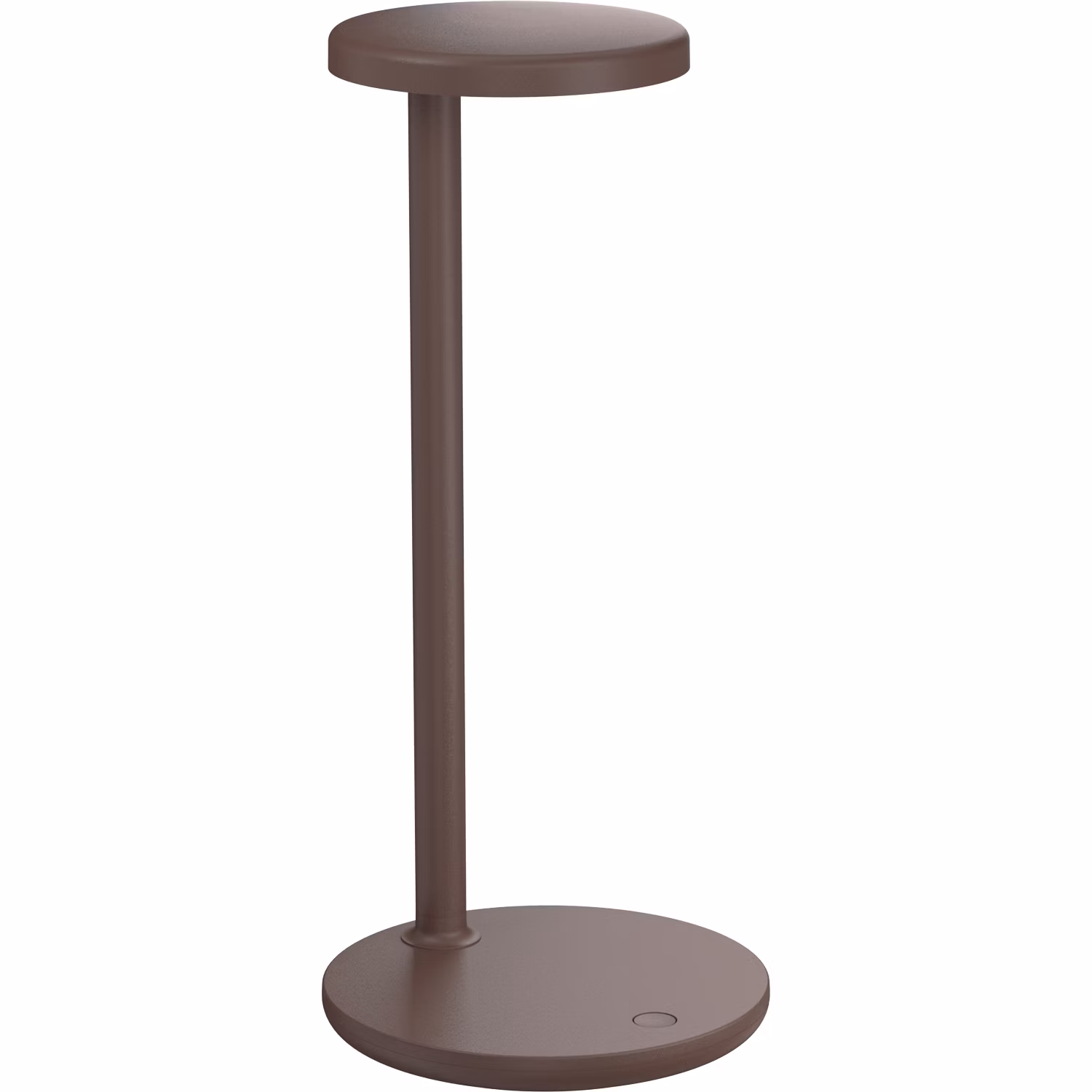 Oblique Bordslampa, Brun