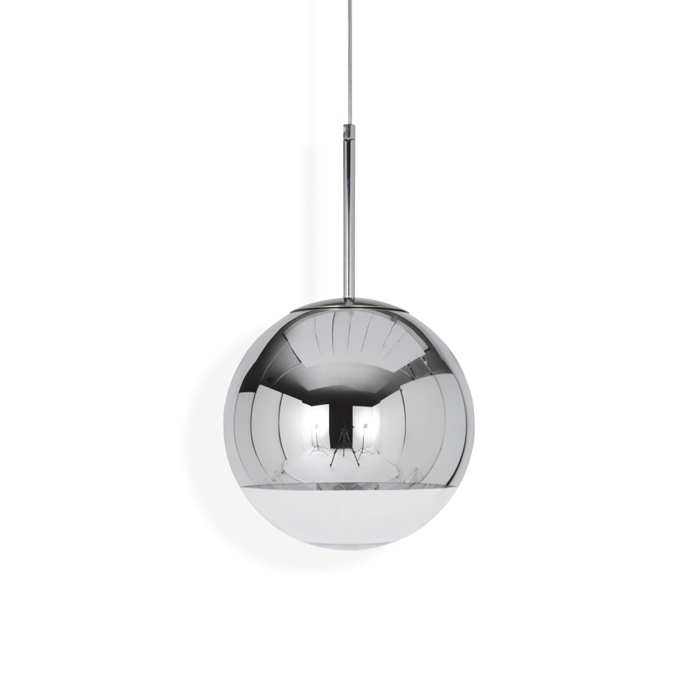 Mirror Ball pendel LED Ø25 cm, Chrome