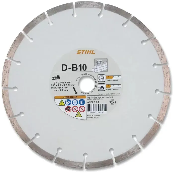Diamantkapskiva STIHL Betong (D-B) 230 mm
