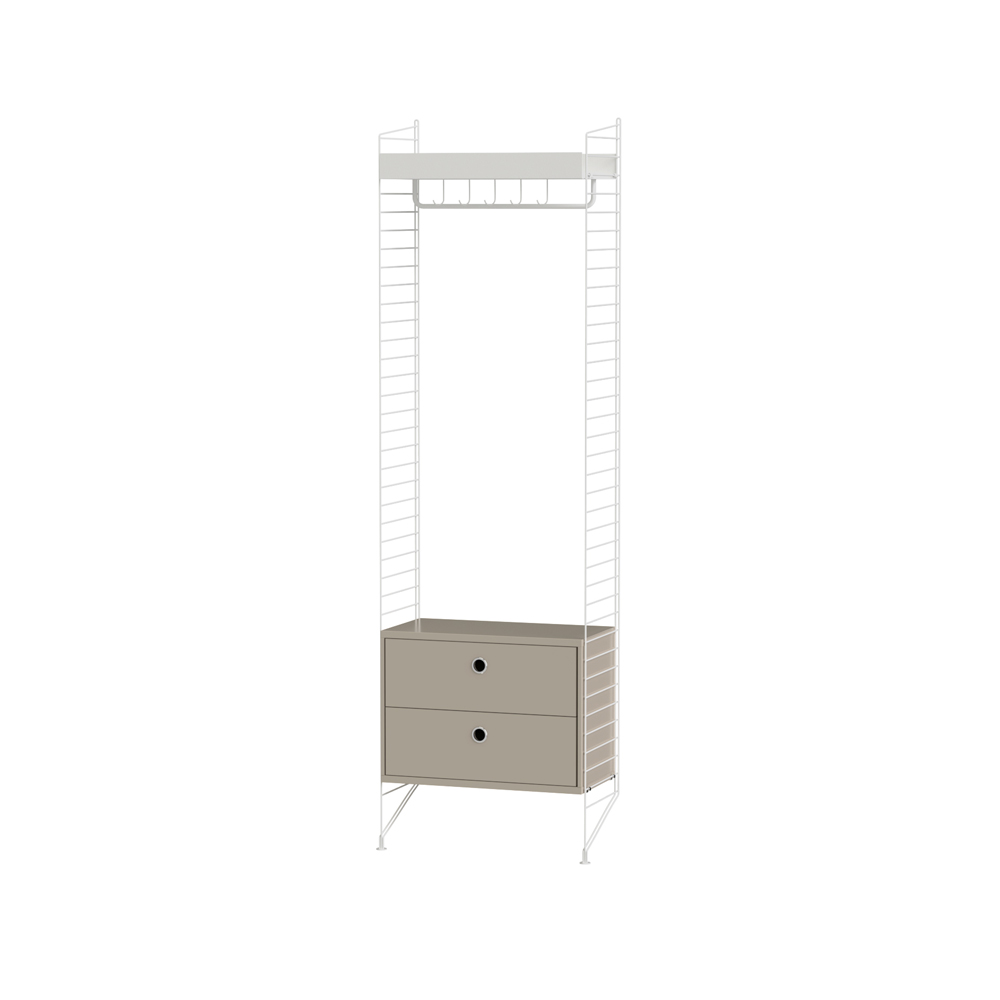 String hall beige & vit - Kombination M