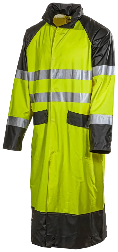 L.Brador 914PU Regnjacka hi-vis gul, klass 3 M