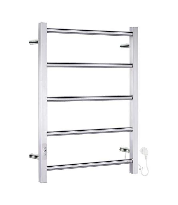 Handdukstork Dry El Med Timer 500x689mm, Blank, Rostfritt Stål | Stuvbutiken