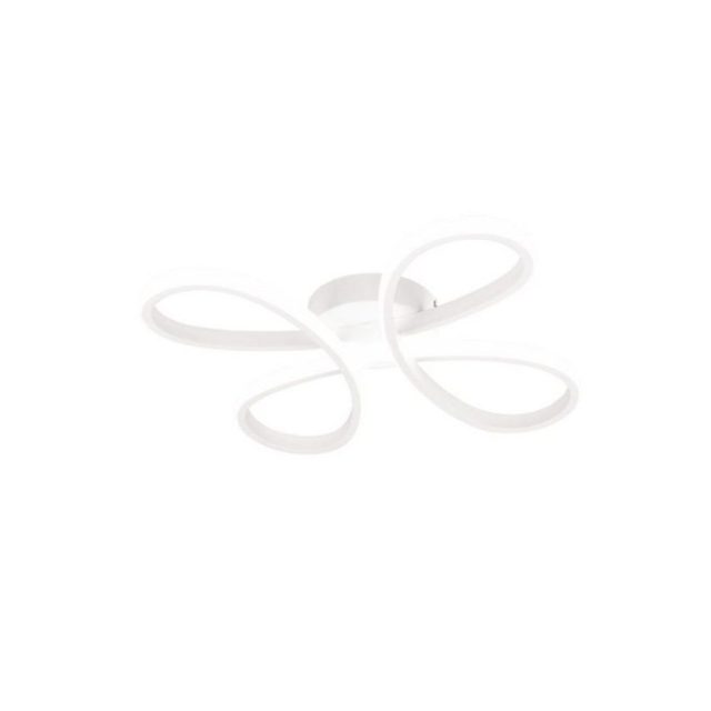 Taklampa TRIO Fly 40 cm, Mattvit
