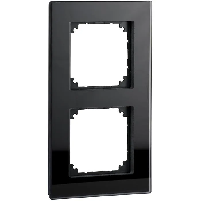 Schneider Electric Exxact Solid Ram glas, svart 1 fack - Bild 2