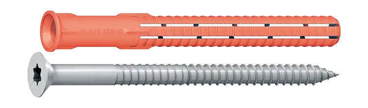 Sormat SDF-S Fasadplugg C1000, 25-pack 10Hx260 mm