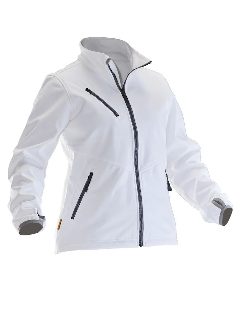 Jobman 1203 Softshelljacka vit S