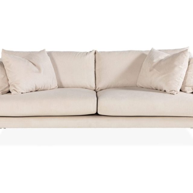 Menard 4-sits Djup Manchestersoffa