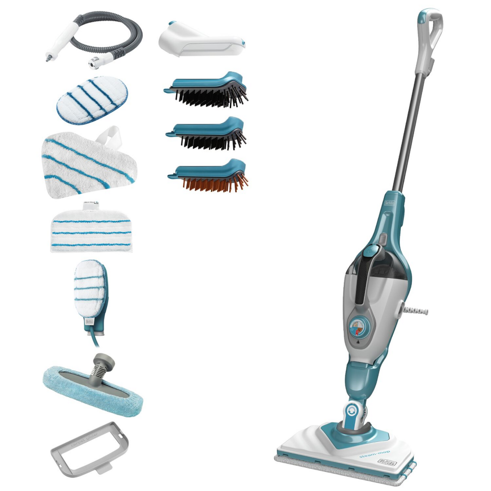 ÅNGMOPP BLACK+DECKER BHSM168DSM-QS, GEN 3.5 8-I-2 1600W